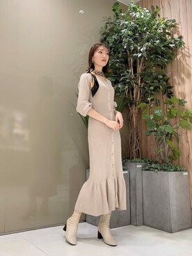 PROPORTION STAFFさん（レディース・162cm）の秋コーディネート