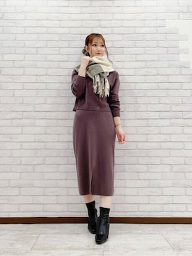 PROPORTION STAFFさん（レディース・162cm）の秋コーディネート
