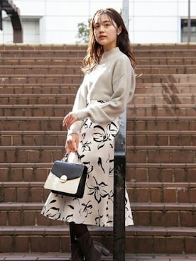 PROPORTION STAFFさん（レディース・166cm）の冬コーディネート