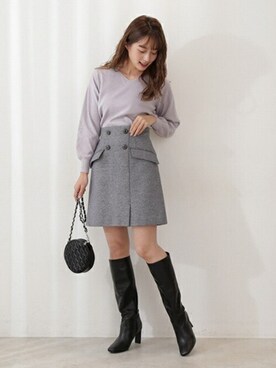 PROPORTION STAFFさん（レディース・165cm）の冬コーディネート