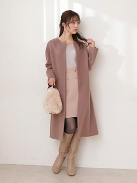 PROPORTION STAFFさん（レディース・166cm）の冬コーディネート