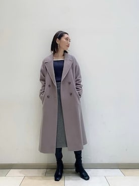PROPORTION STAFFさん(レディース・162cm)の冬コーディネート