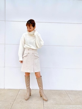 PROPORTION STAFFさん（レディース・162cm）の冬コーディネート