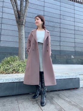 PROPORTION STAFFさん（レディース・158cm）の冬コーディネート