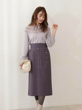 PROPORTION STAFFさん（レディース・165cm）の冬コーディネート