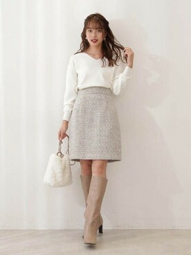 PROPORTION STAFFさん（レディース・165cm）の冬コーディネート