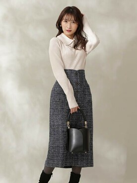 PROPORTION STAFFさん(レディース・160cm)の冬コーディネート