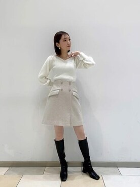 PROPORTION STAFFさん（レディース・162cm）の冬コーディネート