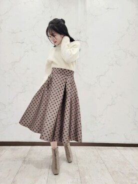 PROPORTION STAFFさん（レディース・157cm）の冬コーディネート