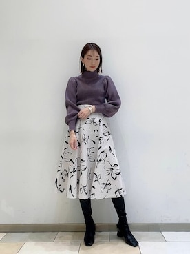 PROPORTION STAFFさん（レディース・162cm）の冬コーディネート