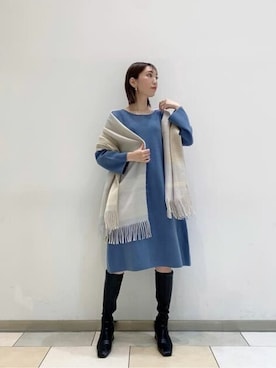 PROPORTION STAFFさん（レディース・162cm）の冬コーディネート