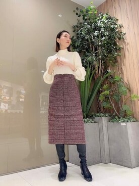 PROPORTION STAFFさん（レディース・162cm）の冬コーディネート