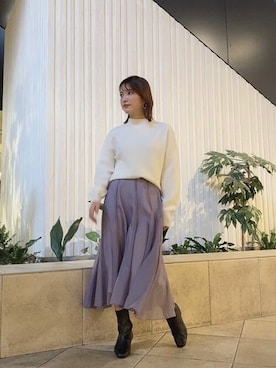 PROPORTION STAFFさん（レディース・158cm）の冬コーディネート