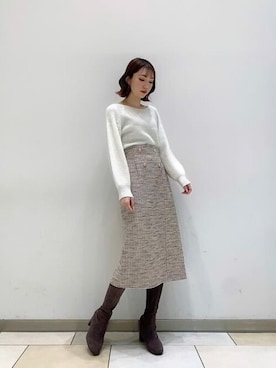 PROPORTION STAFFさん（レディース・162cm）の冬コーディネート