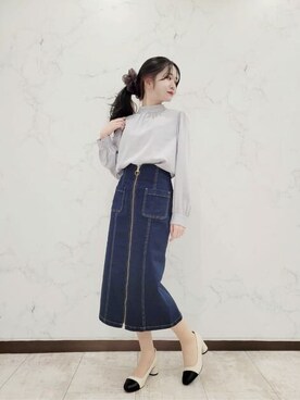 PROPORTION STAFFさん（レディース・157cm）の冬コーディネート