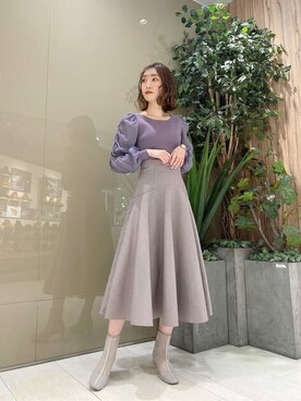 PROPORTION STAFFさん（レディース・162cm）の冬コーディネート
