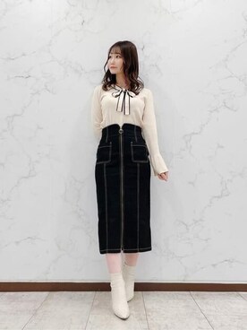 PROPORTION STAFFさん（レディース・162cm）の冬コーディネート