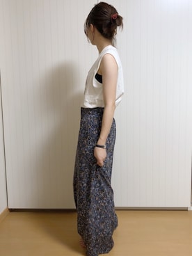 「ノンスリーブ」｜아즈키/Azukiさん（レディース・151cm）の夏コーディネート