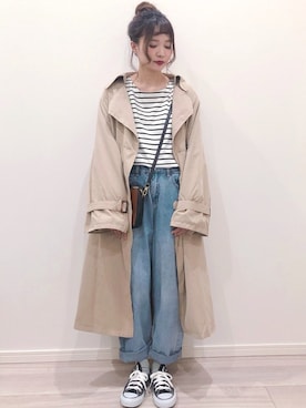 「OLIVE des OLIVE（オリーブデオリーブ）のアイテム」を使った、kotori ¨̮さん（レディース・157cm）の冬コーディネート