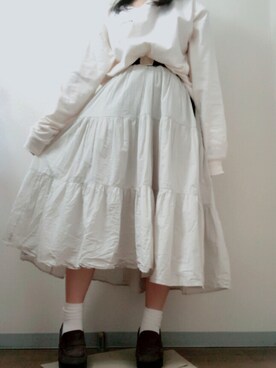 「WEAR始めました！」｜まなさん（レディース・159cm）の秋コーディネート