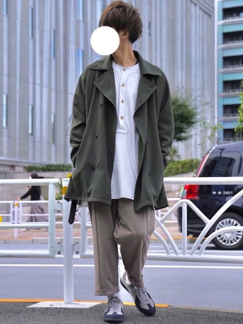 Hideaki Casper Johnのピーコートを使ったコーディネート Wear