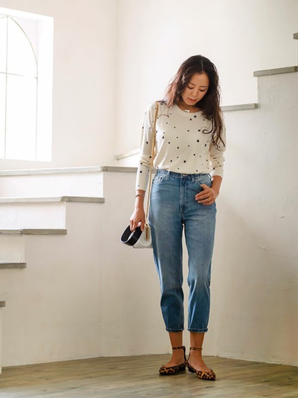 BANANA REPUBLIC デニムパンツ　ハイライズ　テーパード　古着 Banana Republic（バナナリパブリック）の「ハイライズ