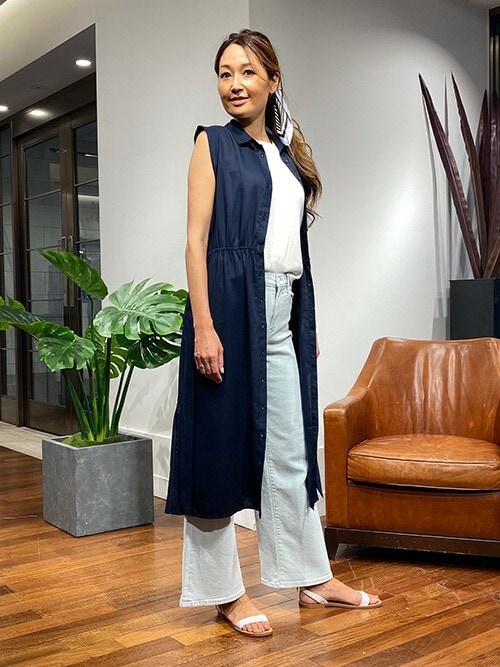 Banana Republic（バナナリパブリック）の「テンセル シャツ