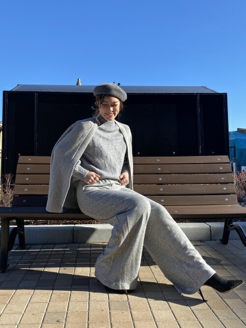 御殿場プレミアム アウトレットbananarepublicさんのカーディガン ボレロを使ったコーディネート Zozotown