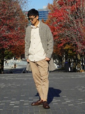 BANANAREPUBLICさん（メンズ・178cm）の冬コーディネート