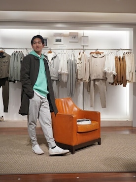 BANANAREPUBLICさん（メンズ・178cm）の冬コーディネート