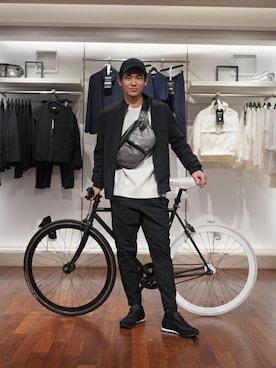 「BANANA REPUBLIC」｜「アイテム（その他アウター）」を使った、BANANAREPUBLICさん（メンズ・178cm）の冬コーディネート