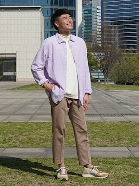 BANANAREPUBLICさん（メンズ・173cm）の春コーディネート