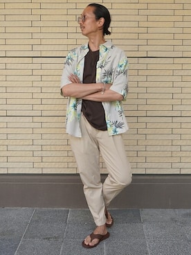 BANANAREPUBLICさん（メンズ・169cm）の夏コーディネート
