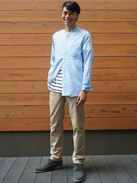 BANANAREPUBLICさん（メンズ・173cm）の夏コーディネート
