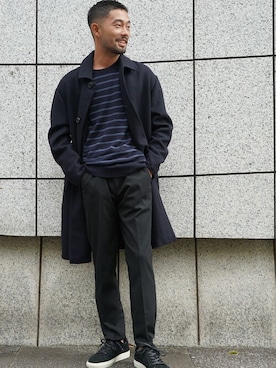 「BANANA REPUBLIC」｜「アイテム（その他アウター）」を使った、BANANAREPUBLICさん（メンズ・171cm）の秋コーディネート