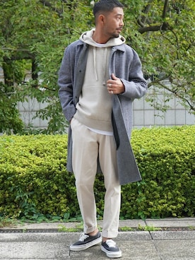 「BANANA REPUBLIC」｜「アイテム（その他アウター）」を使った、BANANAREPUBLICさん（メンズ・171cm）の秋コーディネート