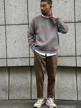 BANANAREPUBLICさん（メンズ・171cm）の秋コーディネート