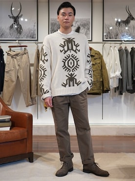 BANANAREPUBLICさん（メンズ・173cm）の冬コーディネート