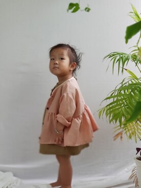 「outwear」｜marry&jane boutiqueさん（キッズ・100cm）の夏コーディネート