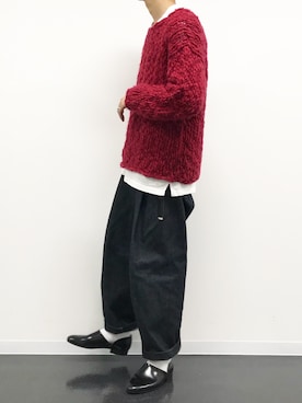 「NEONSIGN（ネオンサイン）のアイテム（パンツ）」を使った、kanayamataiseiさん（メンズ・178cm）の秋コーディネート