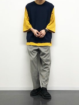 kanayamataiseiさん（メンズ・178cm）の春コーディネート