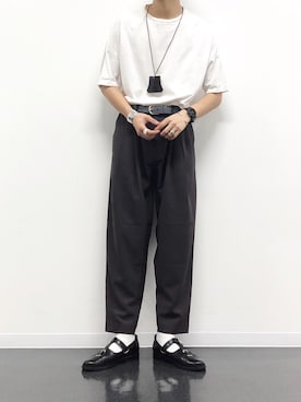 「TOGA（トーガ）のアイテム」を使った、kanayamataiseiさん（メンズ・178cm）の夏コーディネート
