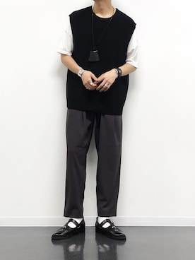 「TOGA（トーガ）のアイテム」を使った、kanayamataiseiさん（メンズ・178cm）の夏コーディネート