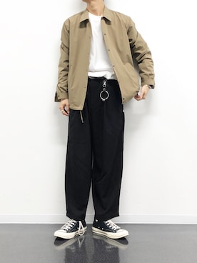 「秋のブラウンスタイル」｜「アイテム（その他アウター）」を使った、kanayamataiseiさん（メンズ・178cm）の秋コーディネート