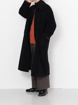 「Graphpaper（グラフペーパー）のアイテム（カーディガン/ボレロ）」を使った、kanayamataiseiさん（メンズ・178cm）の秋コーディネート