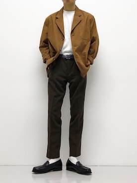 「URBAN RESEARCH（アーバンリサーチ）のアイテム（ジャケット/アウター）」を使った、kanayamataiseiさん（メンズ・178cm）の春コーディネート