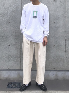 「TOGA（トーガ）のアイテム」を使った、kanayamataiseiさん（メンズ・178cm）の春コーディネート
