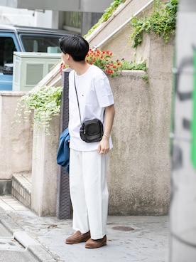 「Scye（サイ）のアイテム（トップス）」を使った、kanayamataiseiさん（メンズ・178cm）の夏コーディネート
