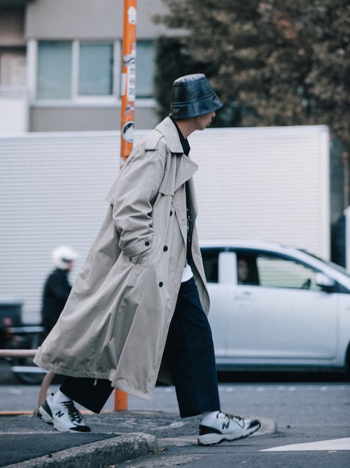 Kazu｜Yohji Yamamoto POUR HOMMEのチェスターコートを使った