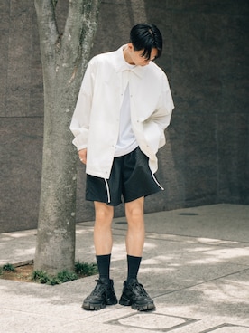 「BURLAP OUTFITTER（バーラップアウトフィッター）のアイテム」を使った、kanayamataiseiさん（メンズ・177cm）の夏コーディネート
